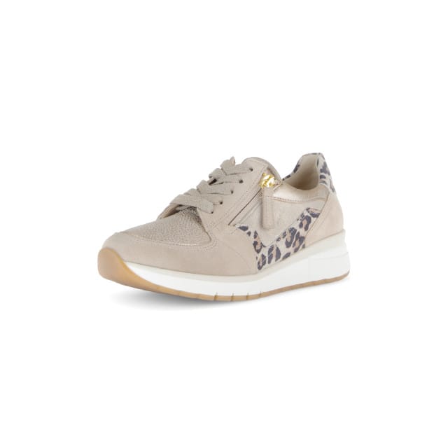 Gabor Gabor Sneakers K-leest taupe Leer