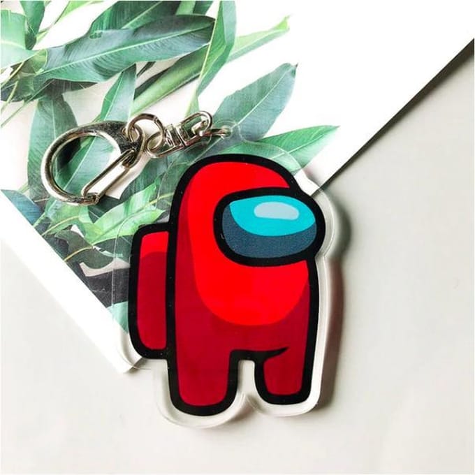 ProductGoods - Among Us Sleutelhanger - Rood - Among Us - Accessoires