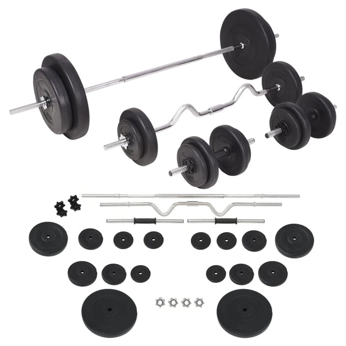 vidaXL - Halterset - 90 - kg