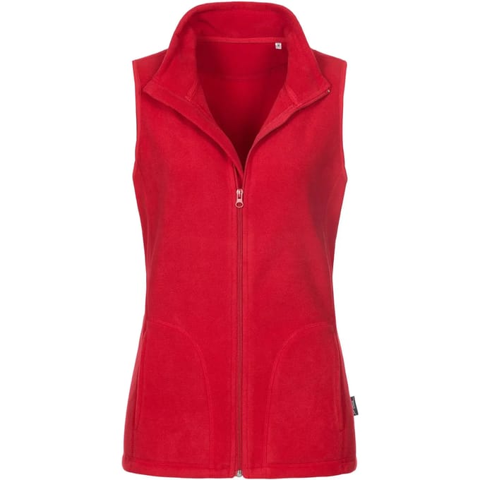 Mouwloze fleece voor dames Stedman