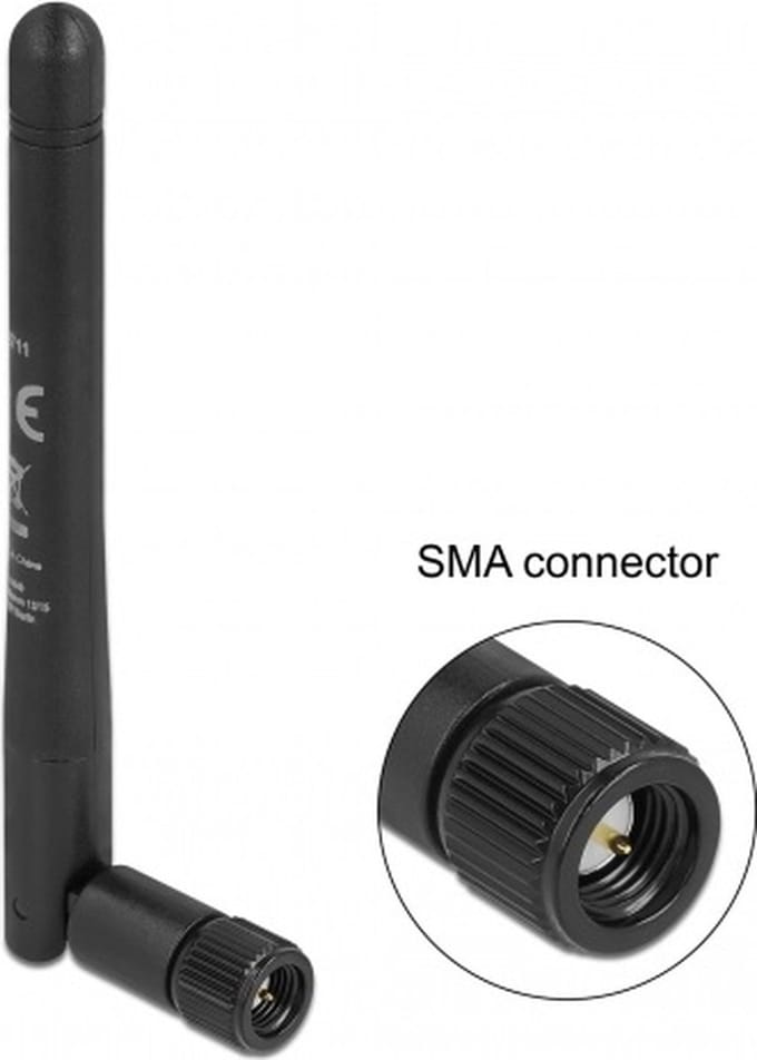 5G antenne - omnidirectioneel - SMA (m) - -1,0-4,5 dBi / zwart