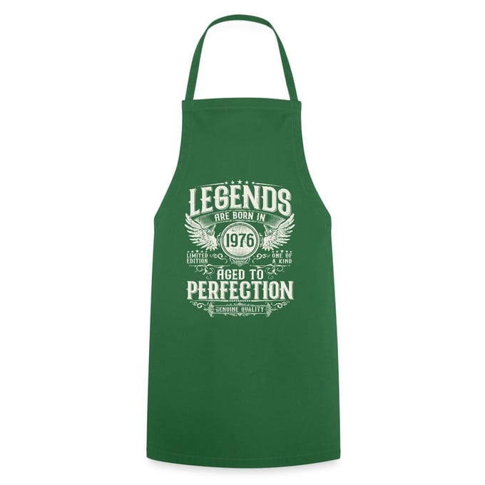 Legends Are Born In 1976 | Verjaardag Cadeau 50 Jaar Keukenschort