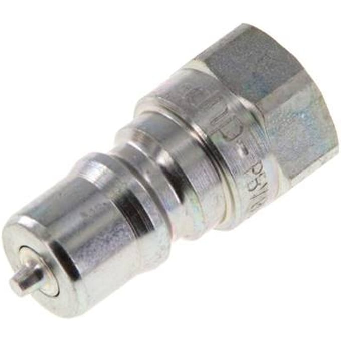 Stalen DN 6.3 Hydraulische Koppeling Insteeknippel G 1/4 inch Binnendraad ISO 7241-1 B D 14.2mm