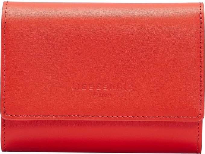 LIEBESKIND BERLIN Portemonnee Paper Bag Carter Nora Wallet Aura Pink Koraalrood