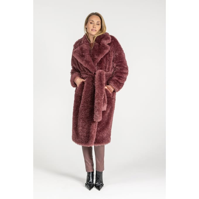 Ibana Chantella Coats Dusty Rose Taglia: 34 | Giacche invernali Outlet | Donna | Rosa
