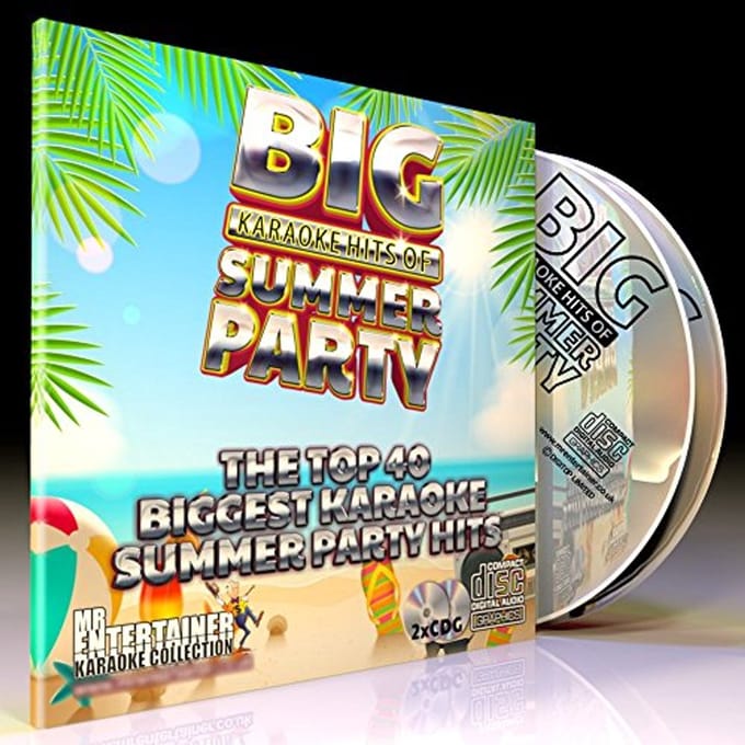 Karaoke Hits van de Zomer - Dubbel CD+G Pack met 40 Top Zomer Songs
