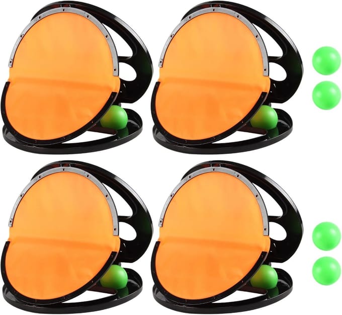 Gooi en Vang Set - Balspel voor Kinderen - Buiten Spelen - Ouder-Kind Interactie - 198 cm Breed