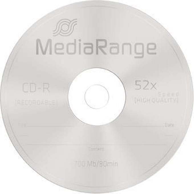 MediaRange - MediaRange MR201 schrijfbare CD