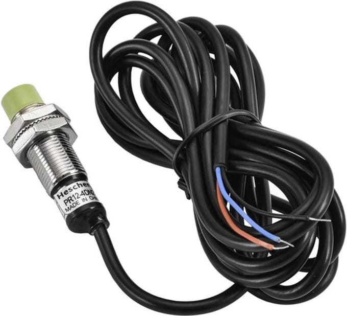 Allecto - Inductieve Nabijheidssensor - 4mm Sensing - M12 Rond