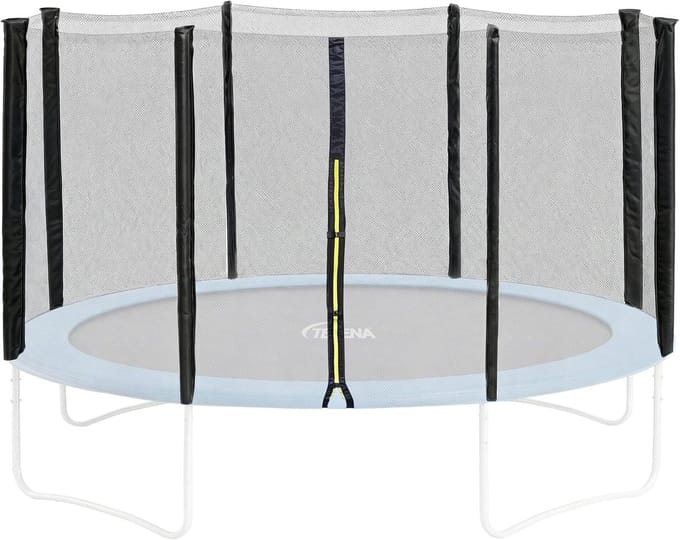 Trampoline veiligheidsnet - Vervangend net - Veilig springplezier - UV-bestendig - 244 cm - Blauw