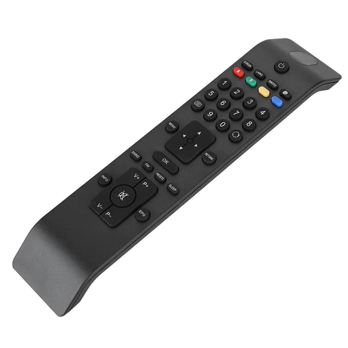 Télécommande TV Universelle RC3902 Télécommande Intelligente de Remplacement pour SHARP blanc
