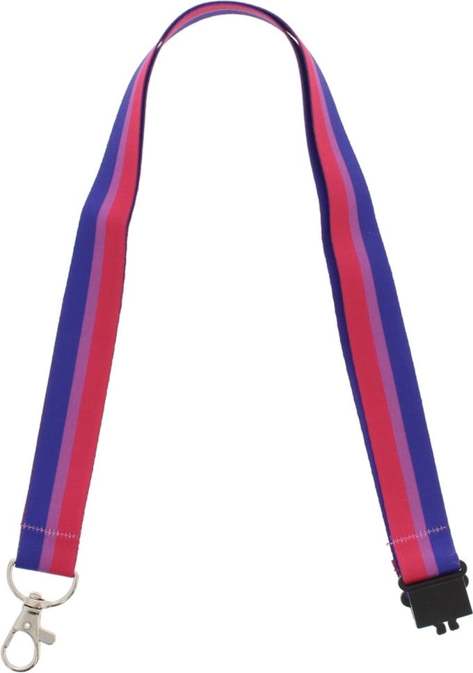 Zac's Alter Ego Sleutelkoord/Lanyard Bisexual Multicolours