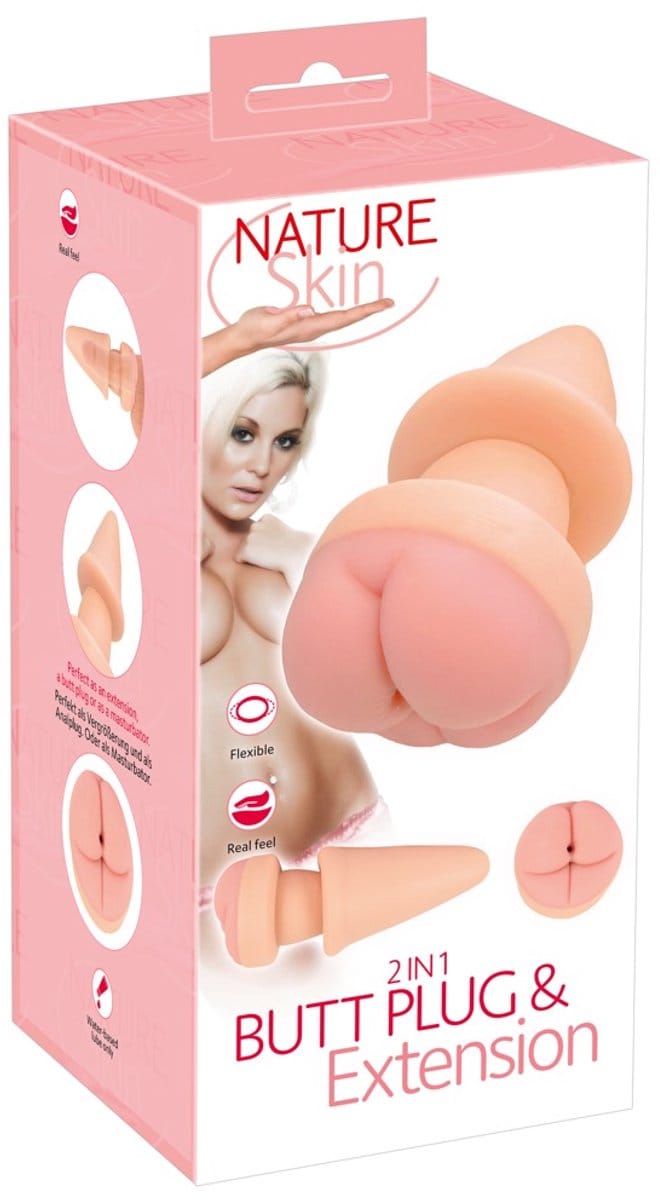 Nature Skin Butt Plug & Extens