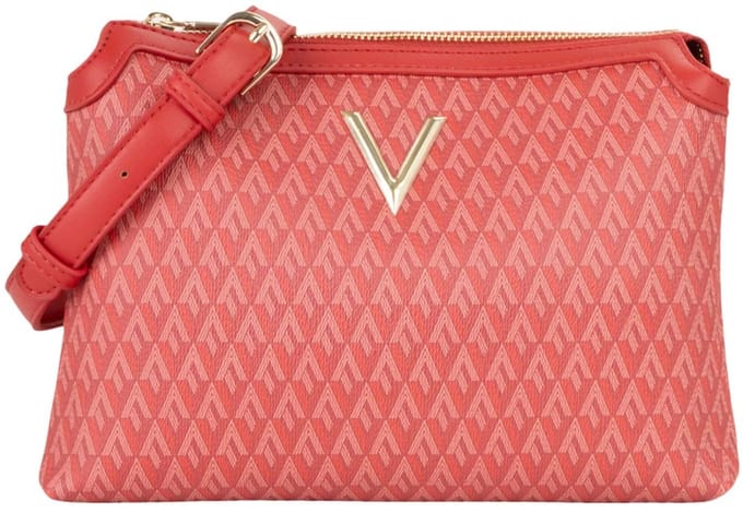 VALENTINO schoudertas Queen Re Crossbody Bag Rubin / Multi rood