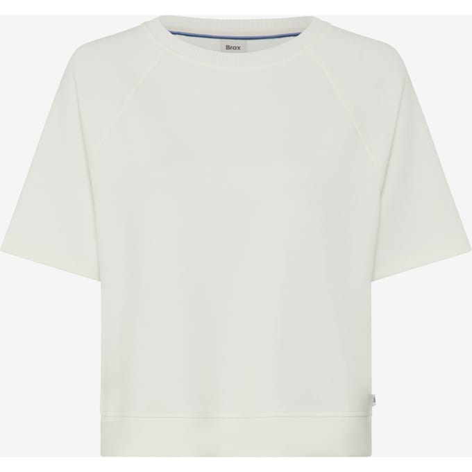 Brax Dames Shirt  Style BAILEE S soft ecru, crèmewit, maat 40