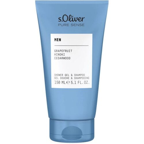 S.OLIVER - Pure Sense Man Showergel - 150 ml - Heren douchegel