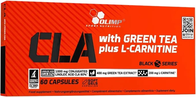 CLA, Groene Thee en L-Carnitine - 60 caps