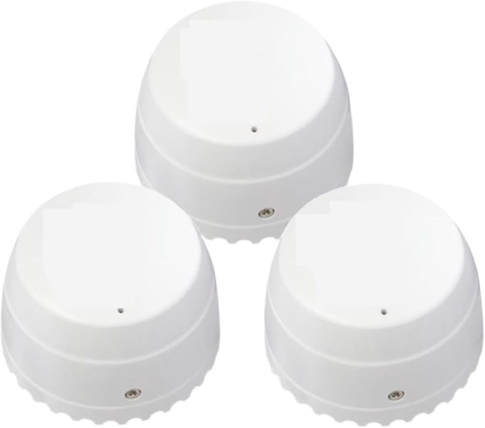 Waterlek Detector - Vochtsensor Alarm - Thuisbeveiliging - Real-time Detectie - 54x54x34mm - Wit