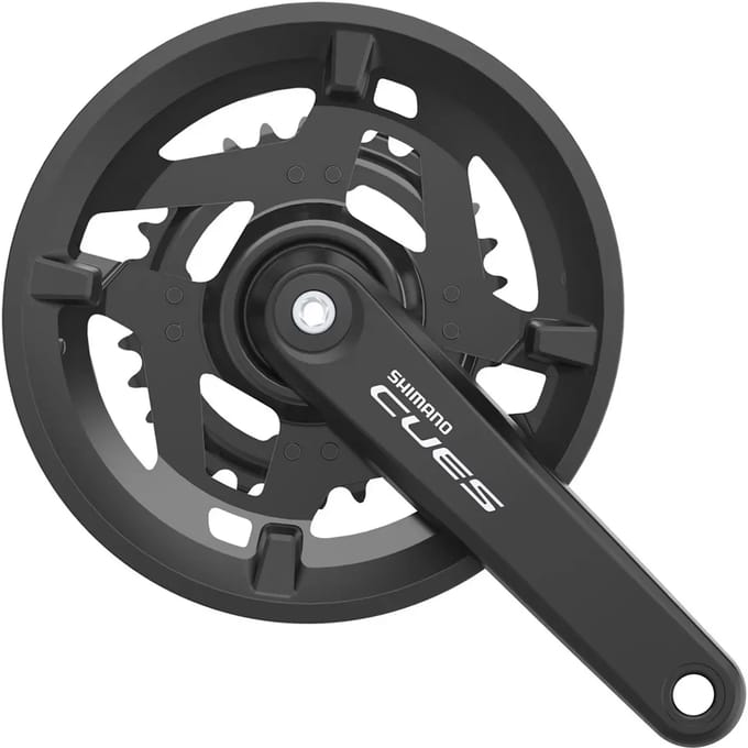 Shimano Cues U4010-2 Crankstel Zilver 175 mm / 46/30t
