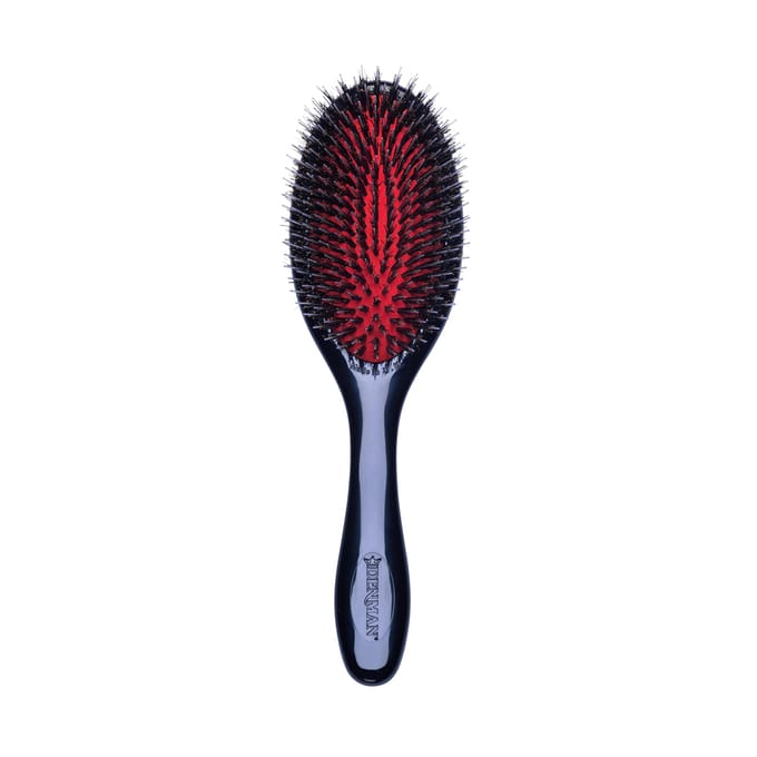 Denman Borstel D81 Medium Platte Borstel - echt & nylon haar