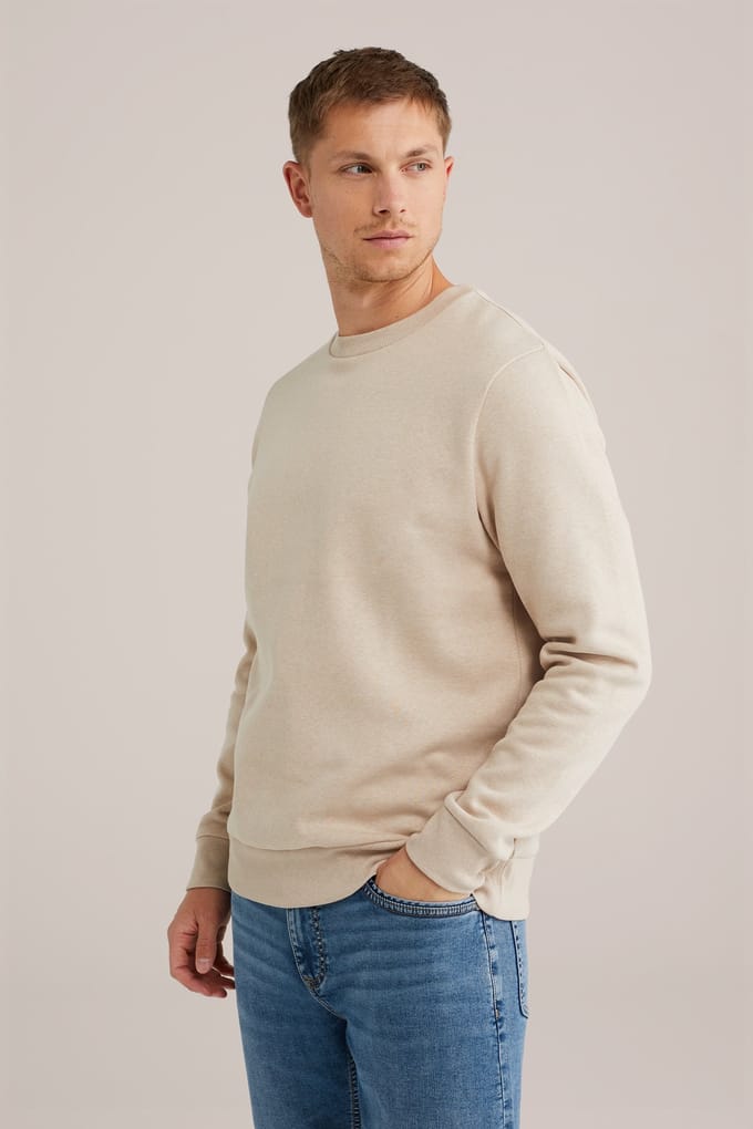 We Fashion Sweater Beige Größe: 3XL | Pullover Outlet | Herren | Braun