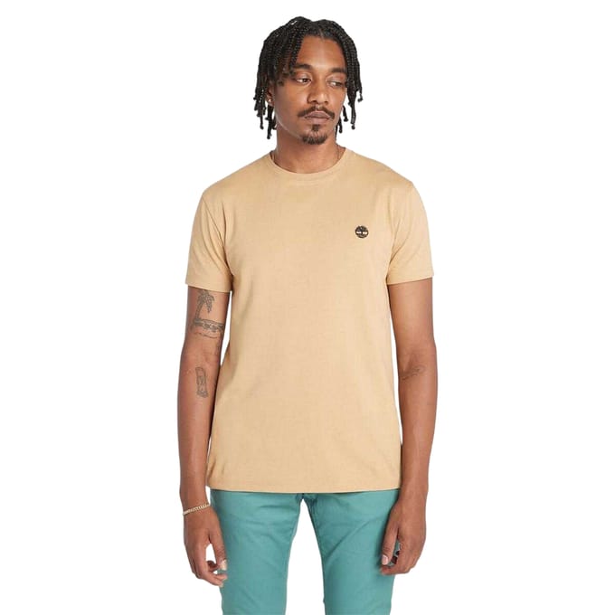 Timberland Heren Oyster River T-Shirt (Tarwe)