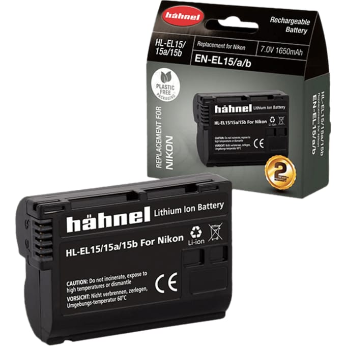 Hähnel Battery Nikon HL-EL15A/B / EN-EL15A/B/C