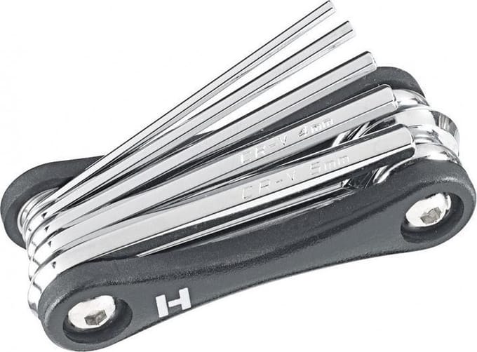 Ergotec Multitool 8 Functies 7,5 Cm Zwart/zilver