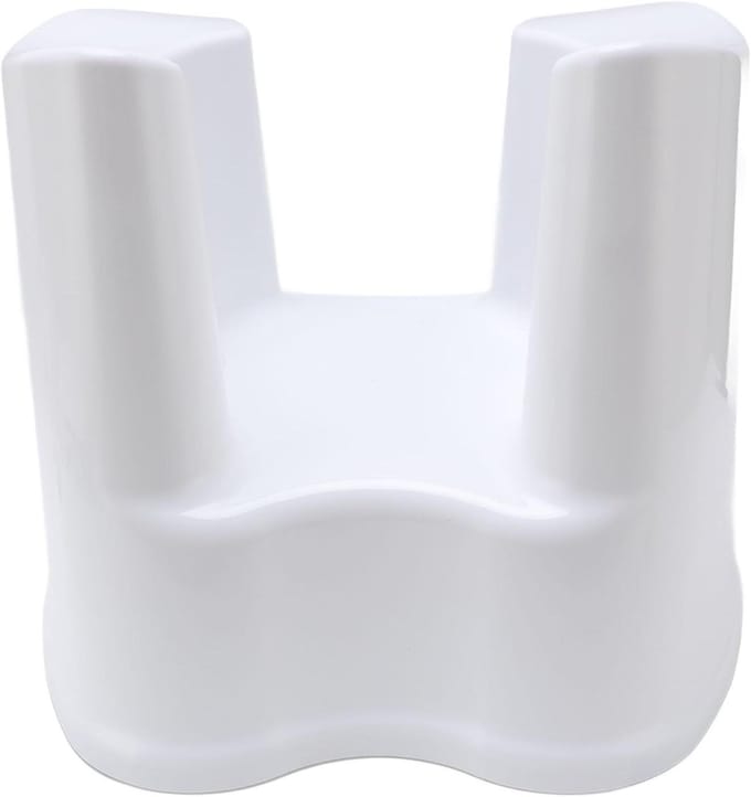 Douchestoel Kruk - Bad Zitbank - Veilig Douchen - Antislip Ontwerp - Verdikt Plastic - Wit