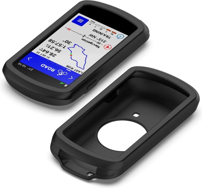BukkitBow - Beschermhoes Voor Garmin Edge 830 - Optimale Fietscomputer Bescherming - Zwart