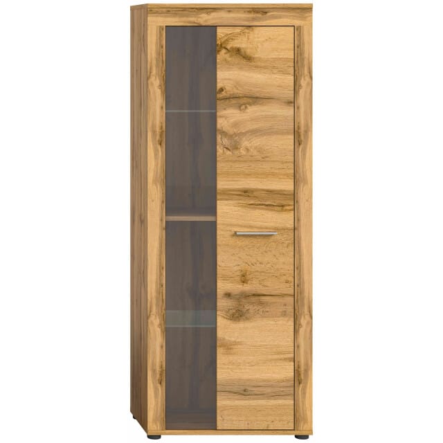 Jam vitrinekast Wotan eiken NB - 35x60x159cm