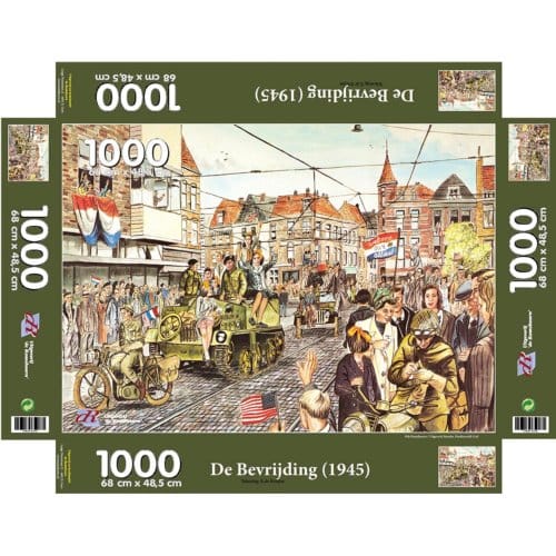 Puzzel De Bevrijding 1945 - Mj Ruissen