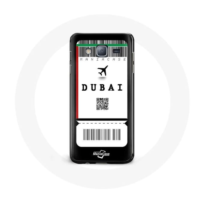 Hoesje voor Samsung Galaxy J7 2016 Dubai vliegticket