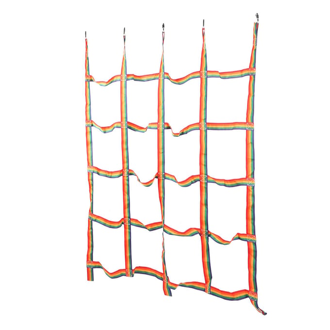 57 x 72 inch Klimnet Kinderklimtouwladder PP-vezel Hoge Draagkracht Klimnet multi