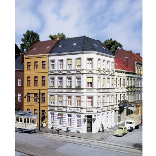 Auhagen 11398 H0 Hoekhuis Schmidtstraße 25