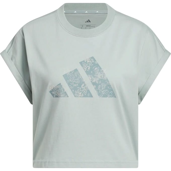 Dames-T-shirt adidas Western Florals