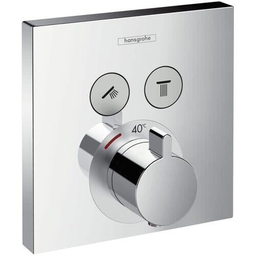 hansgrohe ShowerSelect thermostaat afbouwdeel voor 2 functies chroom