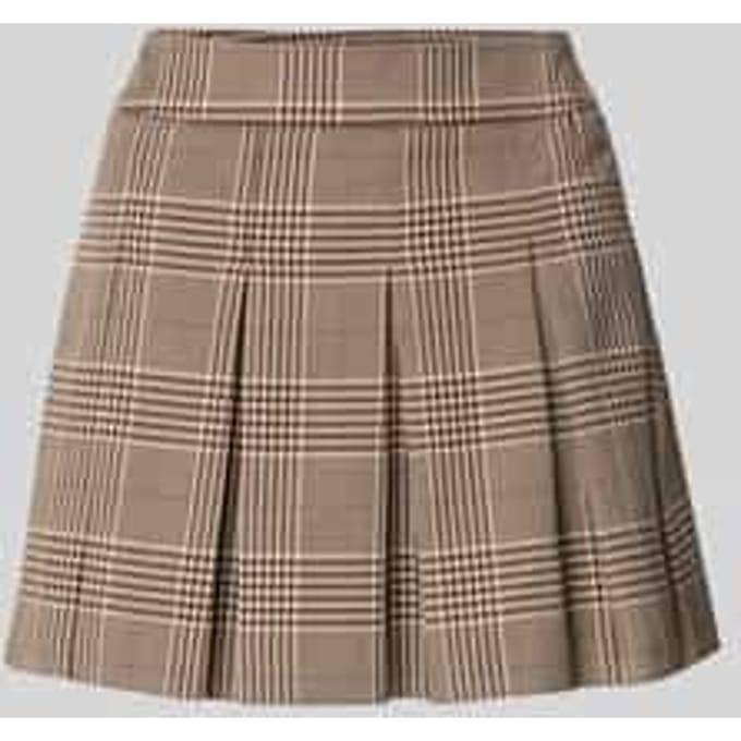 Minirok met viscose, model 'Wera'