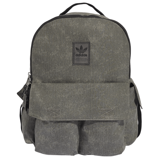Adidas Washed Backpack Tassen Unisex - Zwart - One Size - Katoen