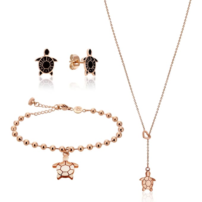 Ketting, armband en oorbellen set Amelia Parker Wisdom