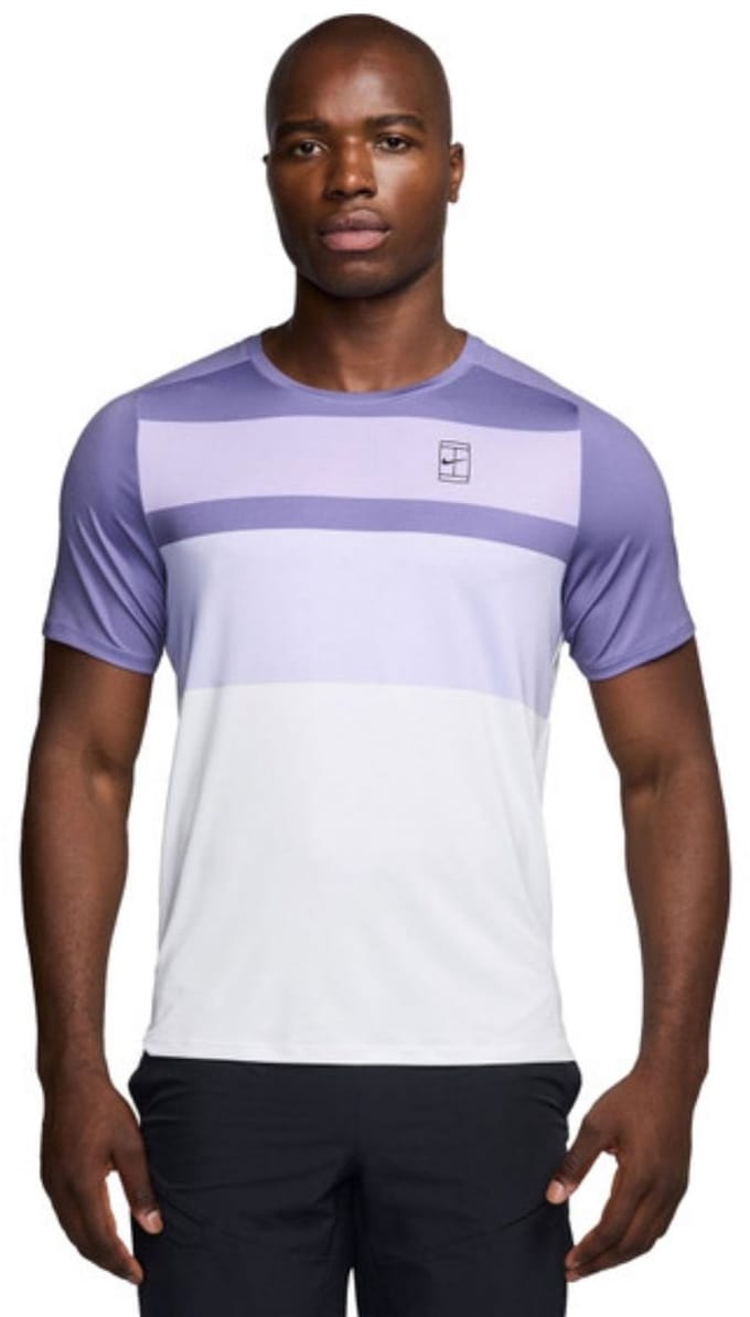 Nike Court Advantage Tennispolo heren Lila S