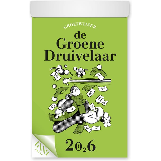 Dagscheurkalender 2027 de Groene Druivelaar