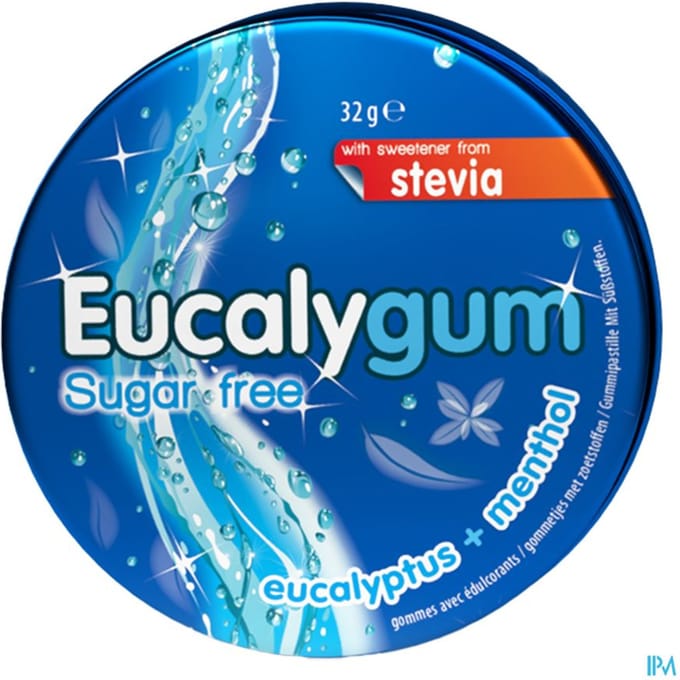 Eucalygum Pectorale Gommetjes Zonder Suiker 32g