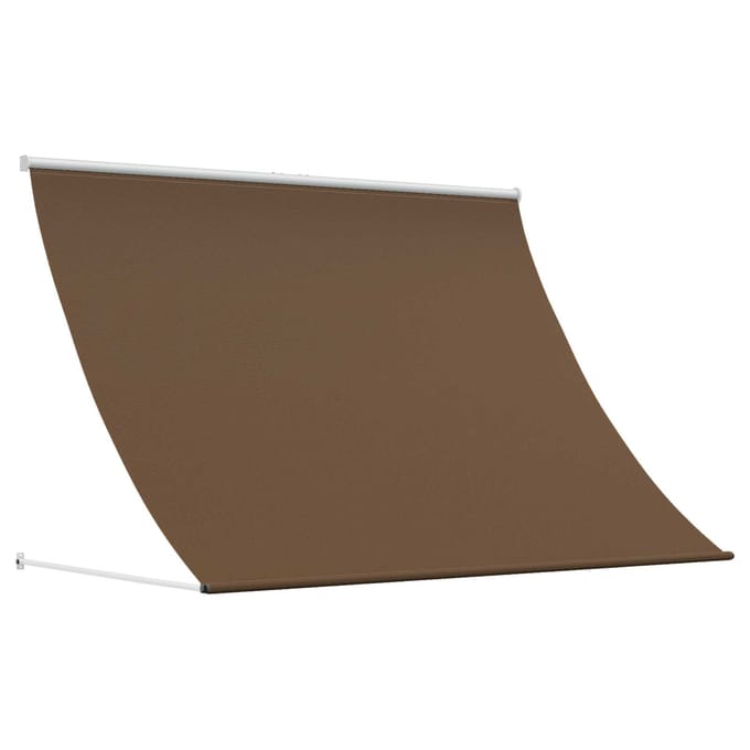 vidaXL Markies Taupe 400 x 150 cm 180 g / m² Polyester met PU Coating
