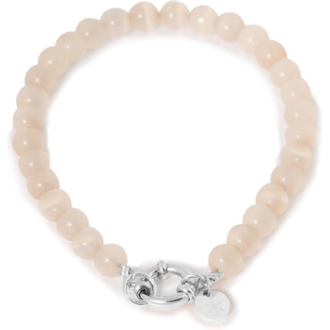 Label Kiki Beige cat eye bracelet
