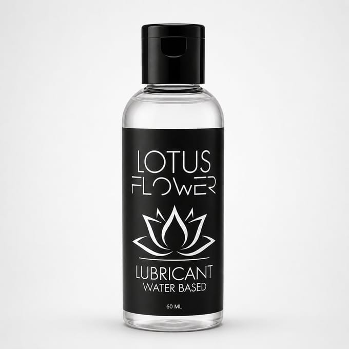 Lotus Flower – Glijmiddel op Waterbasis – Compact Reisformaat – Condoom- en Toyvriendelijk – 60 ml