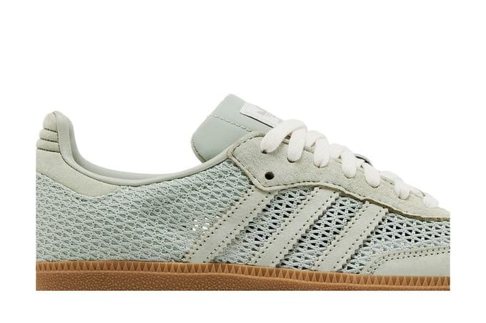 adidas Wmns Samba OG 'Halo Green Gum' 38.5 gray