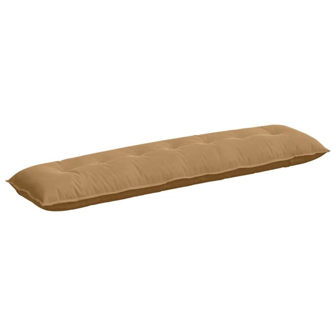 vidaXL - Rugkussen - Bruin - 200 - x - 50 - x - 19 - cm - Corduroy - stof