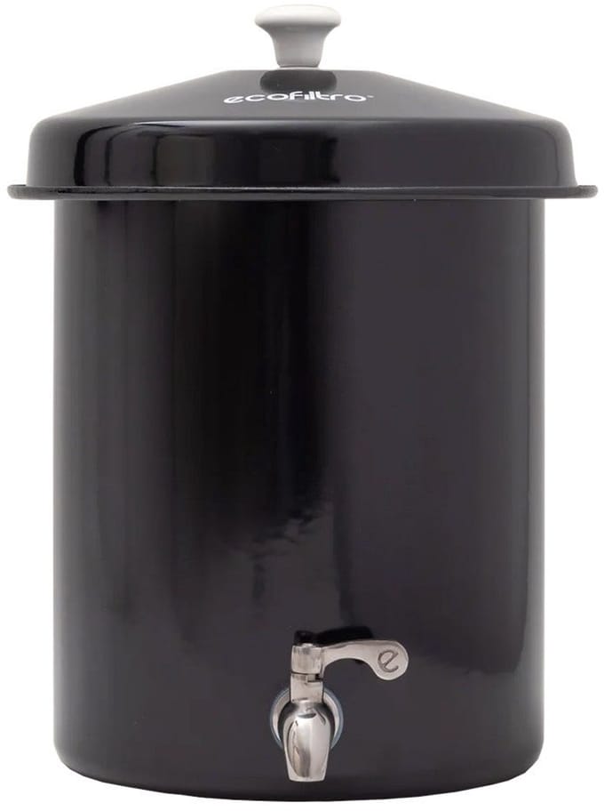 Ecofiltro Waterfilter 5L Zwart (filtert PFAS)