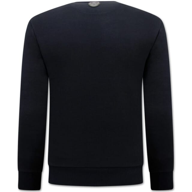 Lakers Print Heren Sweater - Zwart
